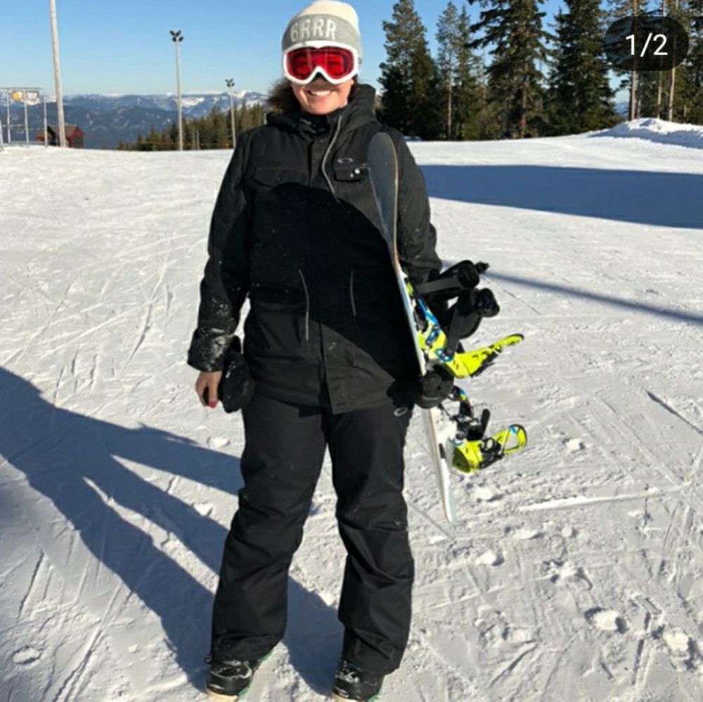 Black Oakley Ski Pants
